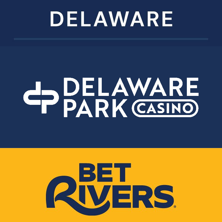 Delaware Park Casino and BetRivers logos