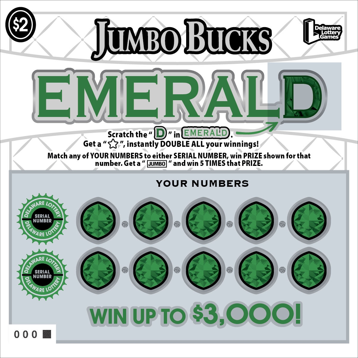 Jumbo Bucks Emerald